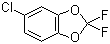 structure of CAS# 72769-08-5, 5-氯-2,2-二氟-1,3-苯并二恶茂