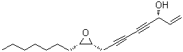 CAS # 72800-72-7, Panaxydol, (-)-Panaxydol, (3R,9R,10S)-9,10-Epoxy-1-heptadecene-4,6-diyn-3-ol