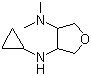 CAS 登录号：728008-15-9, 3-(环丙胺)-4-(N,N-二甲胺)四氢呋喃
