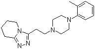 CAS 登录号：72822-12-9, 达哌唑, 哌吡三唑, 3-[2-[4-(2-甲基苯基)哌嗪-1-基]乙基]-5,6,7,8-四氢-[1,2,4]三唑并[4,5-a]吡啶