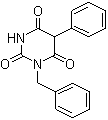 structure of CAS# 72846-00-5, 1-Benzyl-5-phenylbarbituric acid