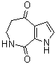 structure of CAS# 72908-87-3, 6,7-Dihydropyrrolo[2,3-c]azepine-4,8(1H,5H)-dione