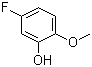 structure of CAS# 72955-97-6, 5-氟-2-甲氧基苯酚