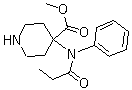 structure of CAS# 72996-78-2, Norcarfentanil