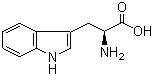 L-色氨酸分子结构 (CAS 73-22-3)
