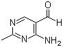 structure of CAS# 73-68-7, 4-氨基-2-甲基嘧啶-5-甲醛