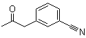 structure of CAS# 73013-50-0, 3-(2-氧代丙基)苯甲腈