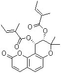 structure of CAS# 73069-28-0, 白花前胡素 B