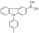 CAS 登录号：731016-45-8, [9-(4-甲基苯基)-9H-咔唑-3-基]-硼酸