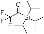 CAS # 731851-59-5, 2,2,2-Trifluoro-1-(triisopropylsilyl)ethanone, Tris(1-methylethyl)(trifluoroacetyl)silane