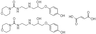 structure of CAS# 73210-73-8, 富马酸扎莫特罗