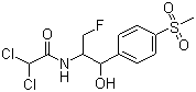 CAS # 73231-34-2 (76639-94-6), Florfenicol, [R-(R*, R*)]-N-[1-(Fluoromethyl)-2-hydroxy-2-(4-(methylsulforyl)phenyl)-ethyl]-2,2-dichloroacetamide, 2,2-Dichloro-N-[(1R,2S)-3-fluoro-1-hydroxy-1-(4-methylsulfonylphenyl)propan-2-yl]acetamide