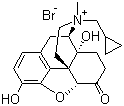 CAS # 73232-52-7, Methylnaltrexone bromide, (5alpha)-17-(Cyclopropylmethyl)-4,5-epoxy-3,14-dihydroxy-17-methyl-6-oxomorphinanium bromide