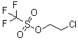 structure of CAS# 73323-80-5, 2-氯乙基三氟甲烷磺酸酯