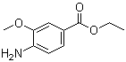 structure of CAS# 73368-41-9, 4-Amino-3-methoxybenzoic acid ethyl ester