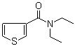 CAS 登录号：73540-75-7, N,N-二乙基-3-噻吩甲酰胺