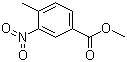 Methyl 4-methyl-3-nitrobenzoate molecular structure (CAS 7356-11-8)