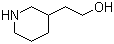 structure of CAS# 73579-06-3, 3-哌啶乙醇
