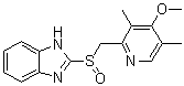 CAS # 73590-60-0, 2-[[(4-Methoxy-3,5-dimethyl-2-pyridinyl)methyl]sulfinyl]-1H-benzimidazole