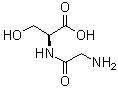 structure of CAS# 7361-43-5, Glycyl-L-serine