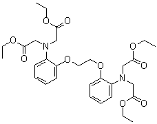 CAS 登录号：73630-07-6, N,N'-[1,2-亚乙基双(氧基-2,1-亚苯基)]双[N-(2-乙氧基-2-氧代乙基)甘氨酸二乙酯