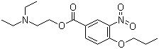 CAS 登录号：736870-51-2, 3-硝基-4-丙氧基苯甲酸 2-(二乙胺基)乙酯