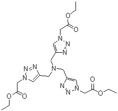 CAS # 736958-00-2, 4,4',4''-[Nitrilotris(methylene)]tris-1H-1,2,3-triazole-1-acetic acid triethyl ester