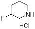 structure of CAS# 737000-77-0, 3-氟哌啶盐酸盐
