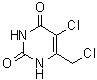 structure of CAS# 73742-45-7, 5-氯-6-(氯甲基)-2,4(1H,3H)-嘧啶二酮