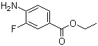 structure of CAS# 73792-12-8, 4-Amino-3-fluorobenzoic acid ethyl ester