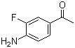 structure of CAS# 73792-22-0, 4'-氨基-3'-氟苯乙酮
