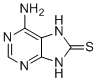 structure of CAS# 7390-62-7, 6-氨基-9H-嘌呤-8-硫醇