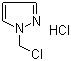 structure of CAS# 73901-67-4, 1-(氯甲基)吡唑盐酸盐