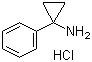 structure of CAS# 73930-39-9, 1-Phenylcyclopropanamine hydrochloride