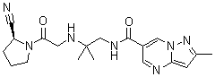 structure of CAS# 739366-20-2, Anagliptin