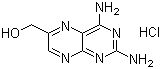 structure of CAS# 73978-41-3, 2,4-二氨基-6-羟甲基蝶啶盐酸盐
