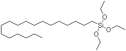 structure of CAS# 7399-00-0, Octadecyltriethoxysilane
