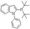 structure of CAS# 740815-37-6, N-Phenyl-2-(di-tert-butylphosphino)indole