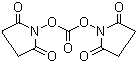 structure of CAS# 74124-79-1, N,N'-Disuccinimidyl carbonate