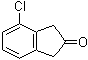structure of CAS# 74124-90-6, 4-Chloro-2-indanone