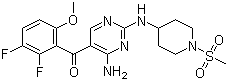 structure of CAS# 741713-40-6, Ro 4584820