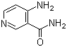 structure of CAS# 7418-66-8, 4-氨基吡啶-3-甲酰胺