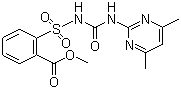CAS 登录号：74222-97-2, 甲嘧磺隆