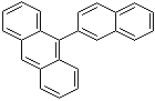 structure of CAS# 7424-72-8, 9-(2-萘基)蒽