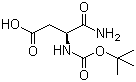 structure of CAS# 74244-17-0, Boc-L-isoasparagine