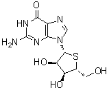 CAS 登录号：74249-68-6, 4'-硫代鸟苷
