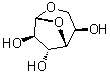 structure of CAS# 7425-74-3, 1,6-Anhydro-beta-D-glucofuranose