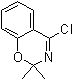 structure of CAS# 74405-07-5, 4-氯-2,2-二甲基-2H-1,3-苯并恶嗪