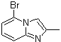 CAS 登录号：74420-51-2, 5-溴-2-甲基咪唑并[1,2-a]吡啶
