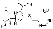 structure of CAS# 74431-23-5, 亚胺培南(一水物)
